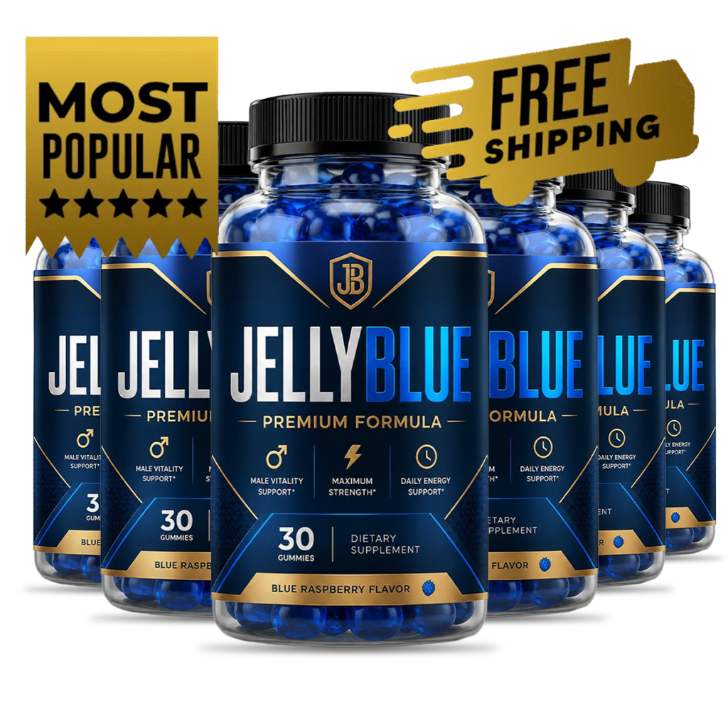 Jellyblue 6 Bottles package